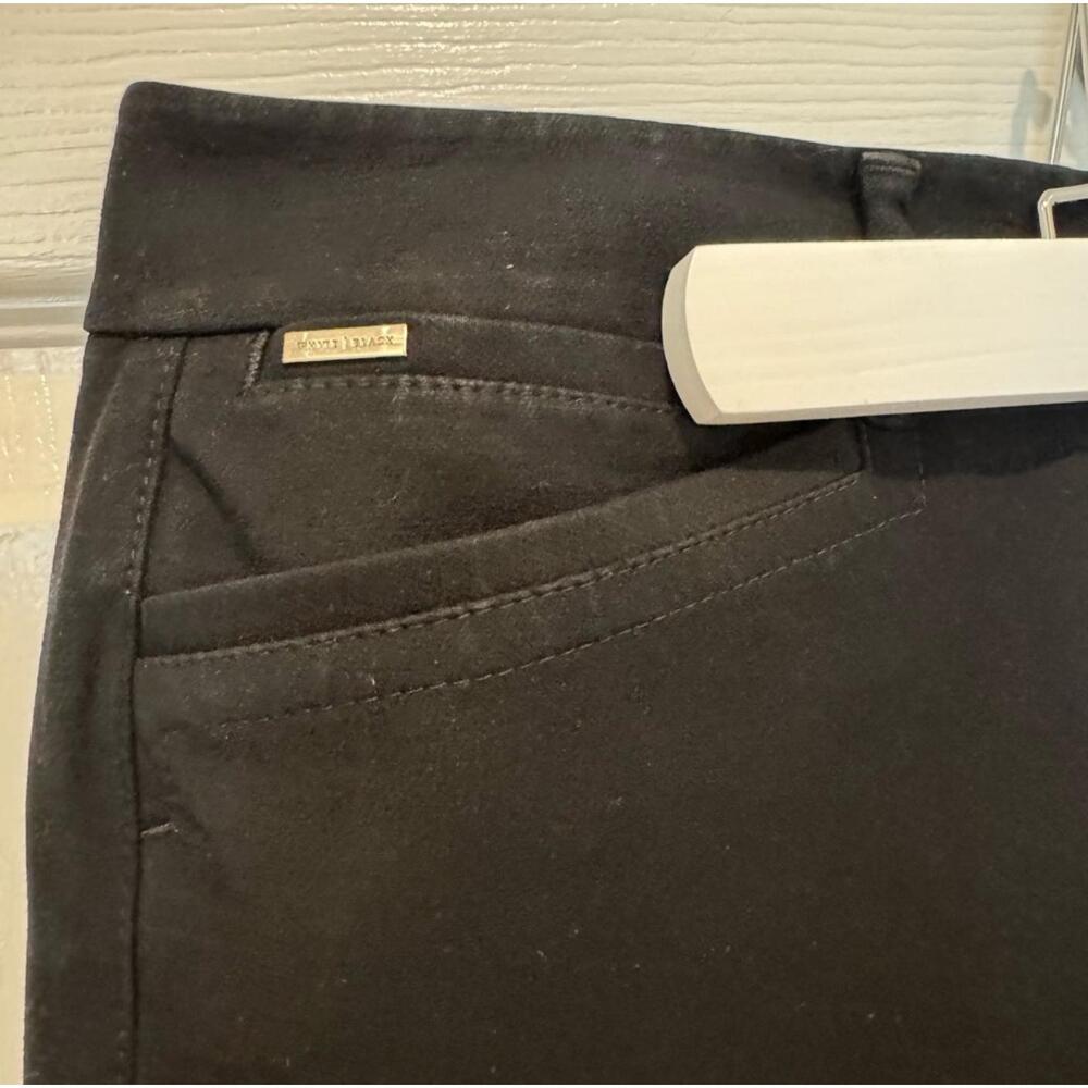 White House Black Market 12P Black Slim Ankle Pants Professional Workwear - Picture 12 of 15